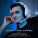 BINNUNE BW01 Wireless Gaming Headset with Mic for PC PS4 PS5 2.4G Bluetooth USB Gamer Headphones with Mic for Laptop Computer - NexoEden