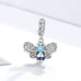 Charm con encanto de plata esterlina forma Mariposa - NexoEden